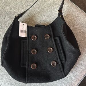 * Kate Spade Cadee Beantown Wool Handbag